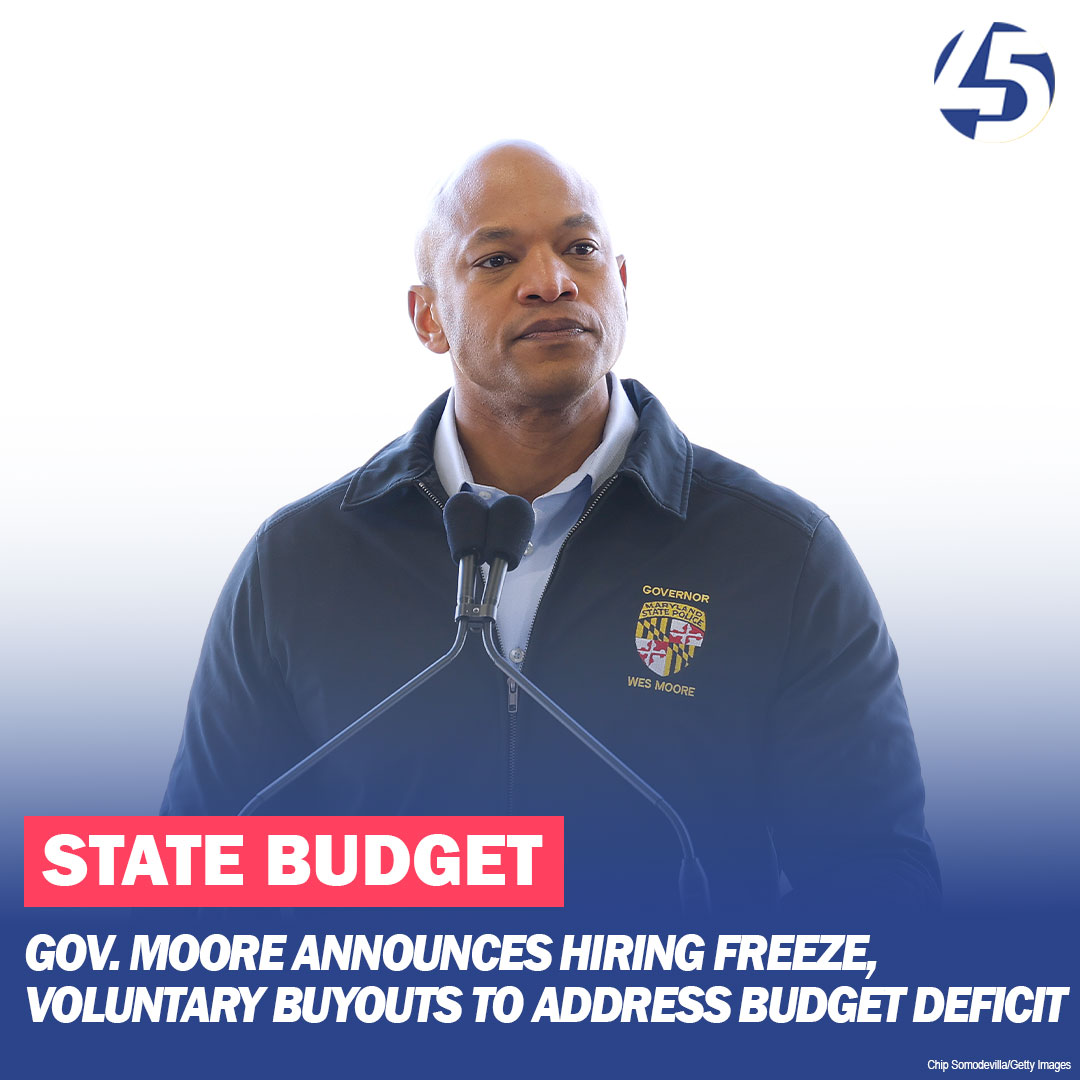 Maryland Governor Wes Moore Announces Hiring Freeze, Buyouts, and ...