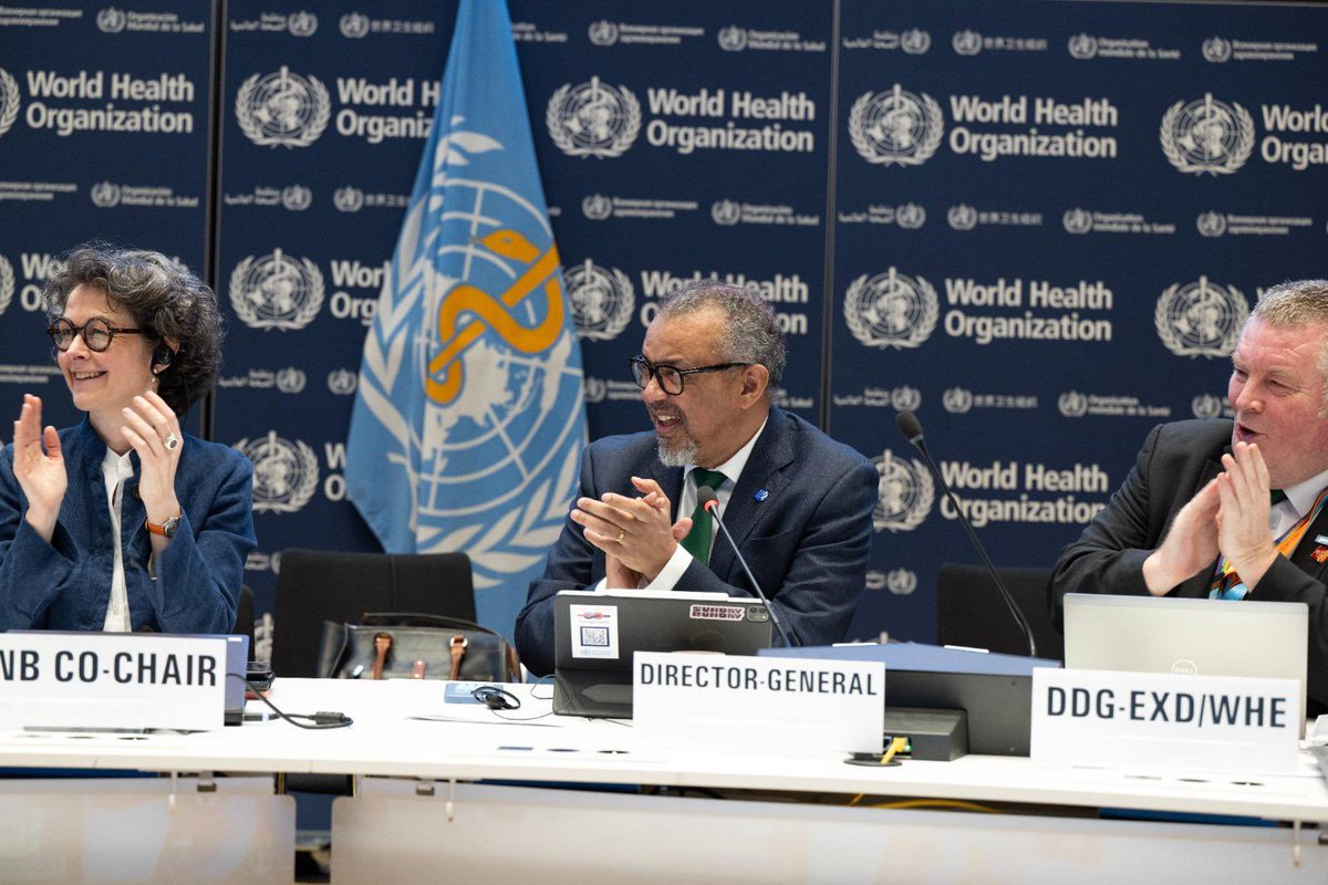WHO Member States Reach Historic Global Pandemic Treaty After Three ...