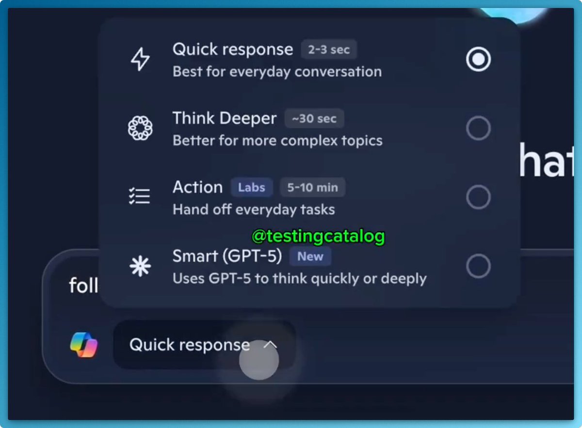 Microsoft Rolls Out Copilot Smart Mode Featuring Fast or Deep Thinking