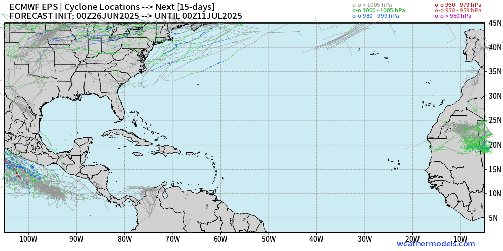 National Hurricane Center Tracks Four Tropical Waves, Sees Low Storm ...