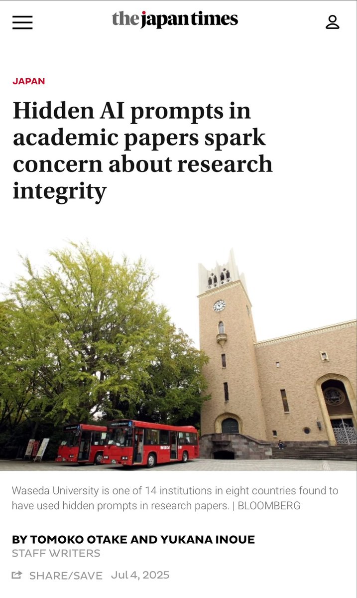 Nikkei Asia Uncovers Hidden AI Prompts for Positive Reviews in Papers ...