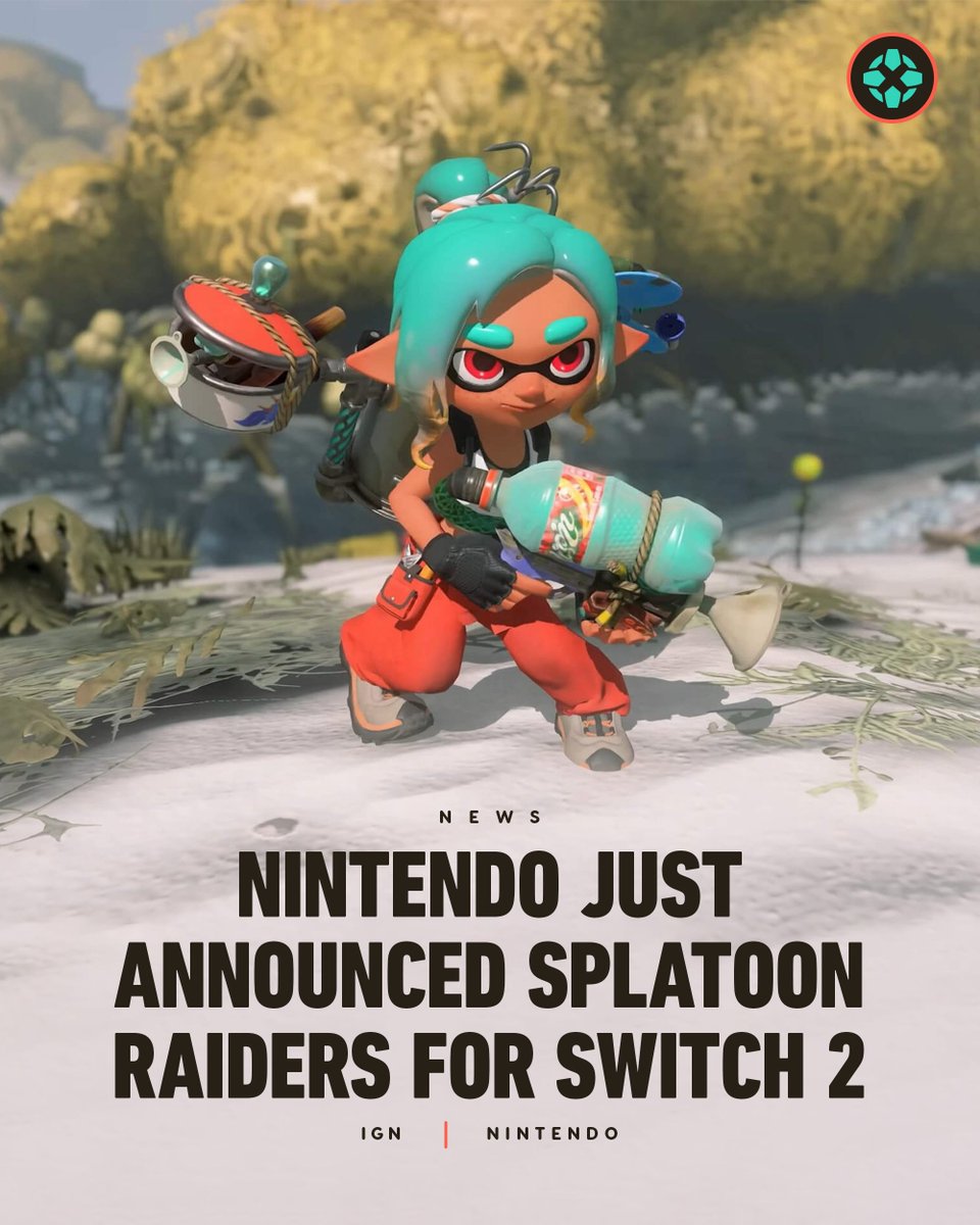Nintendo Announces Splatoon Raiders for Switch 2 June 12 Launch and ...
