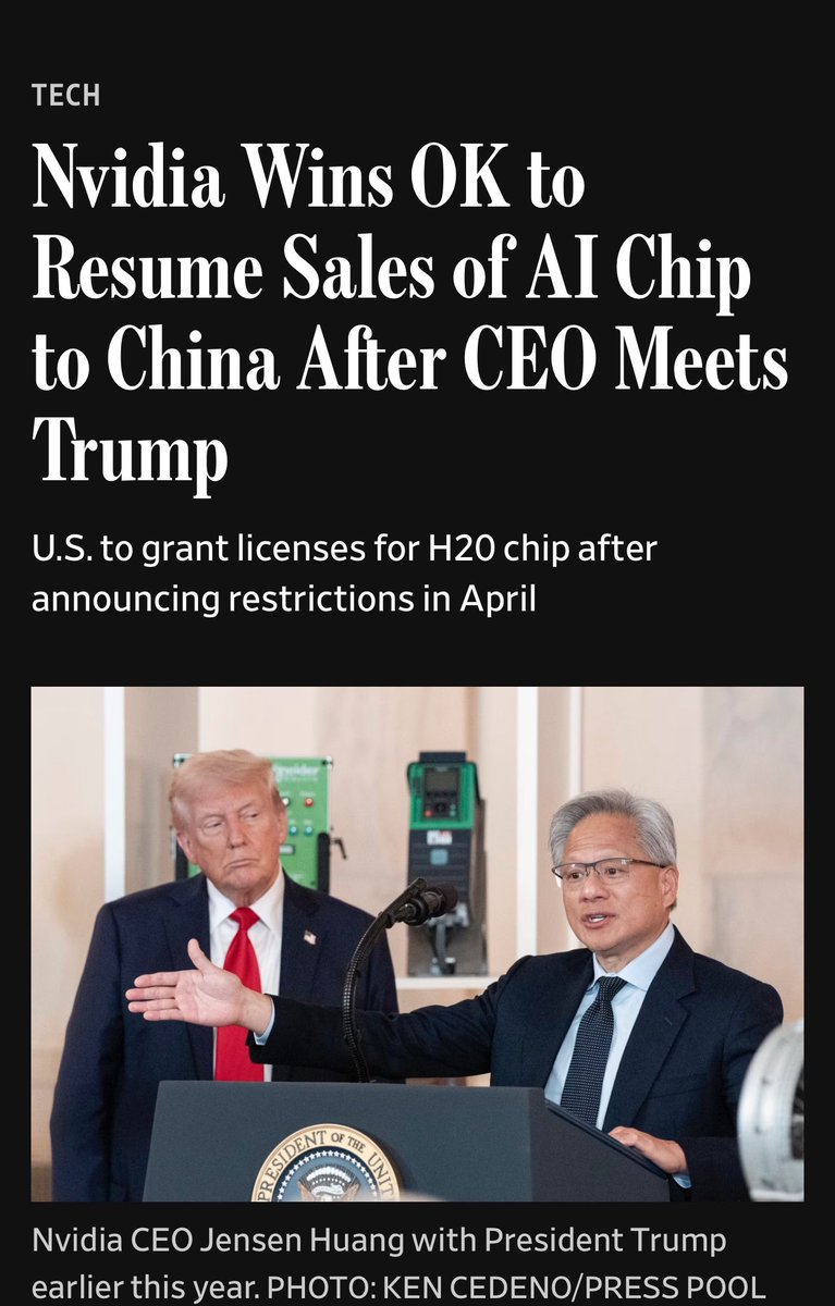 Nvidia Wins U.S. Nod to Resume H20 AI Chip Sales in China | DeepNewz China