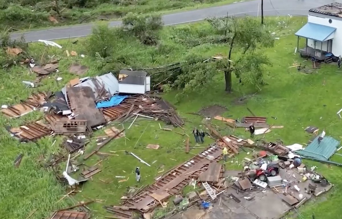 NWS Confirms EF-1 Tornado in Great Valley, NY; 110-mph Winds Damage ...