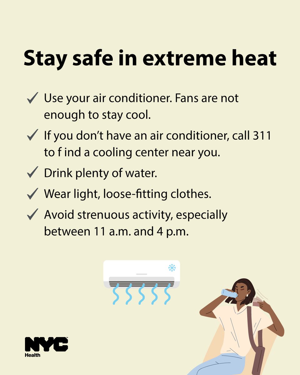 NYC Declares State of Emergency, Opens 500 Cooling Centers Amid Heat ...