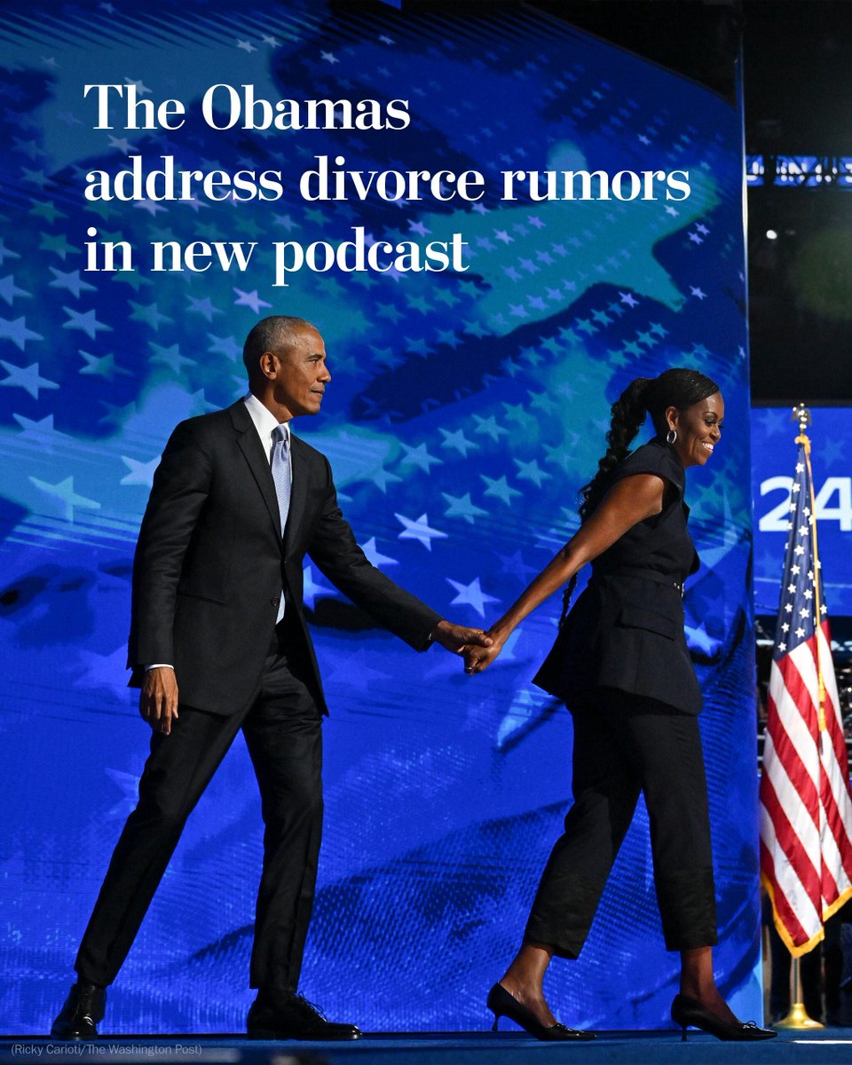 Obamas Quash Divorce Rumors in Lighthearted Podcast Appearance ...