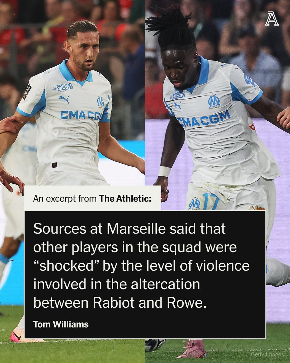 Olympique de Marseille Places Adrien Rabiot and Jonathan Rowe on ...