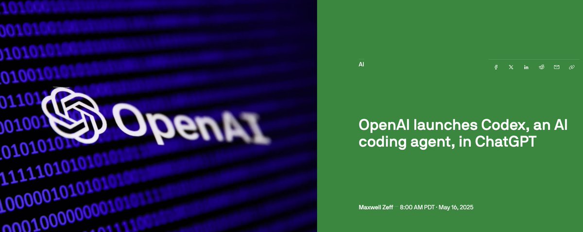 OpenAI Introduces Codex AI Coding Agent in ChatGPT for Pro, Enterprise ...