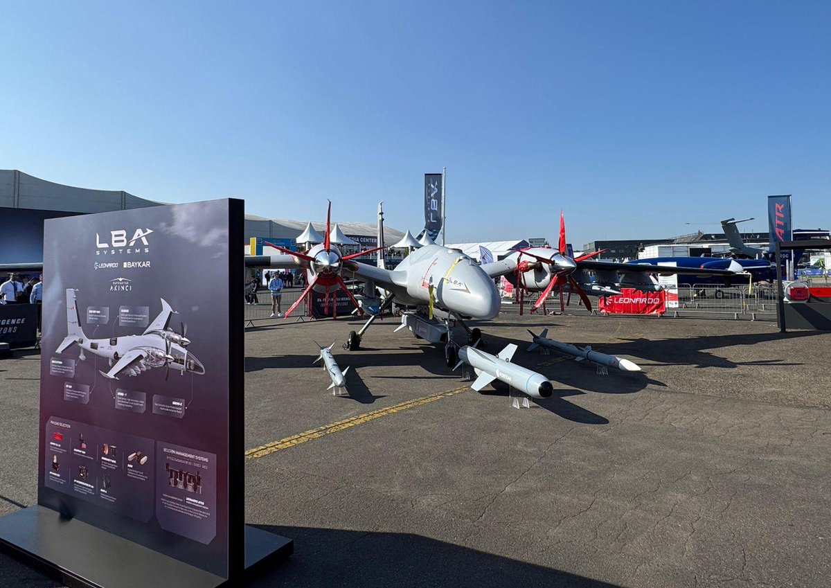 Paris Air Show Opens Amid Crash Fallout; Baykar-Leonardo Form Drone ...