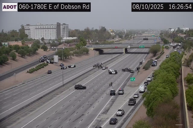Police Shooting Closes US 60 in Mesa; One Suspect Hurt | DeepNewz Crime