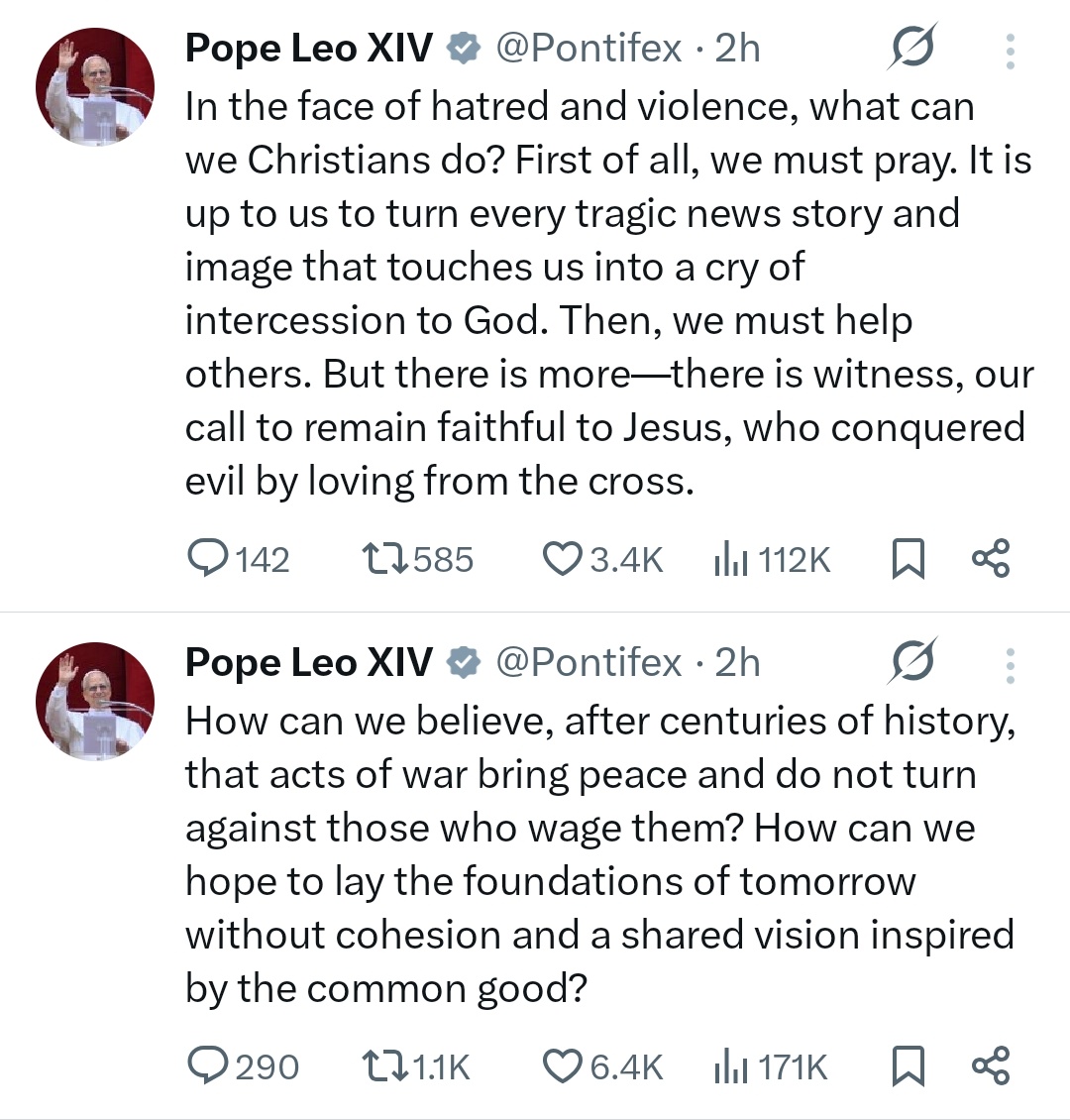 Pope Leo XIV Blasts Arms Propaganda, Urges Bishops to Tackle Abuse ...