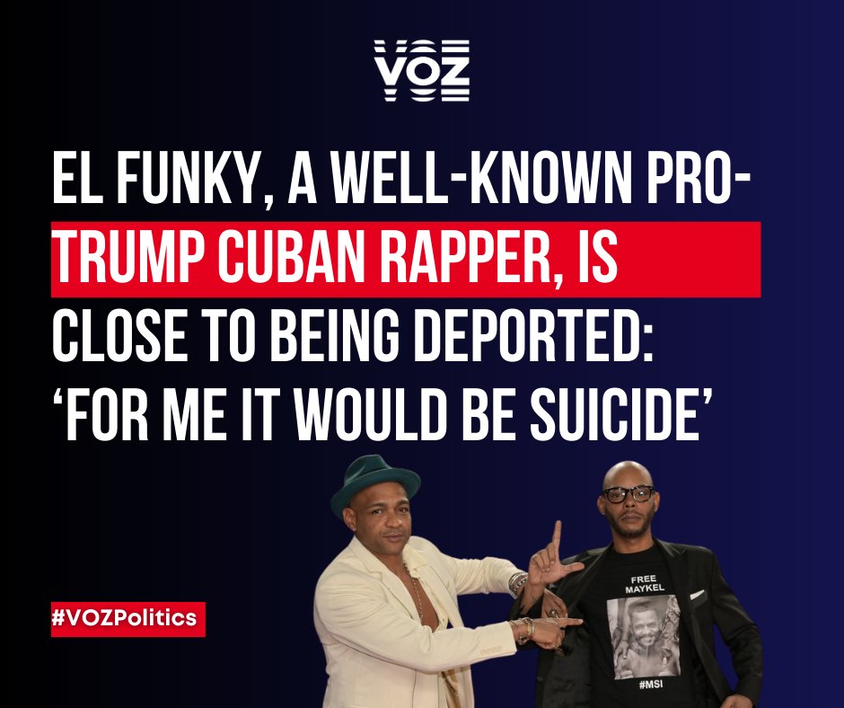 Pro-Trump Cuban Rapper El Funky Faces Deportation Within 30 Days ...
