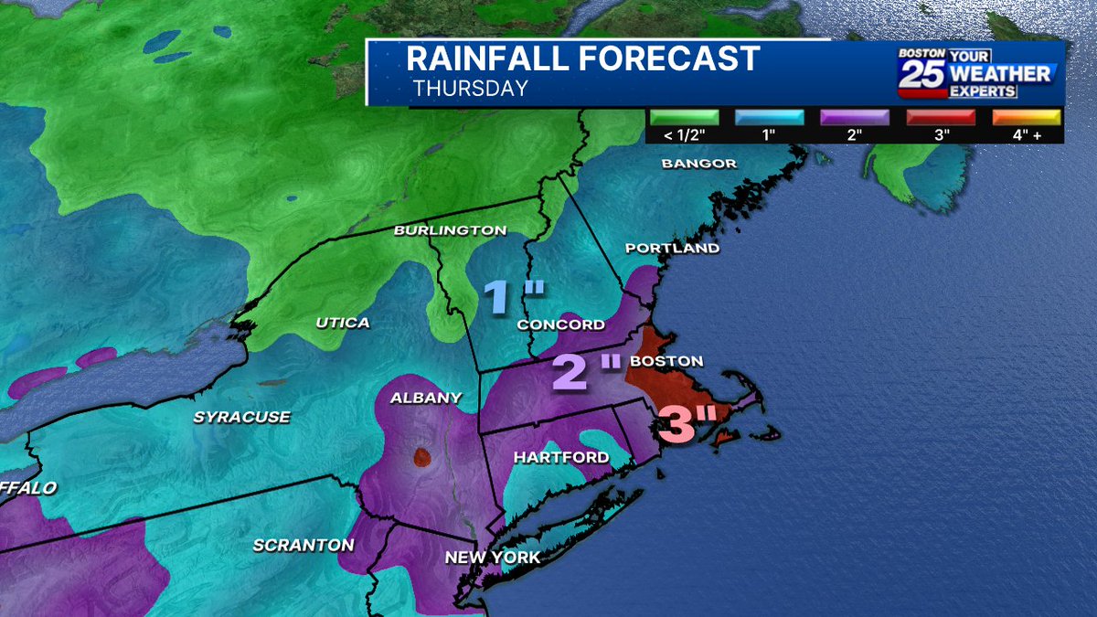 Rare May Nor'easter Hits New England with Heavy Rain, Strong Winds, and ...