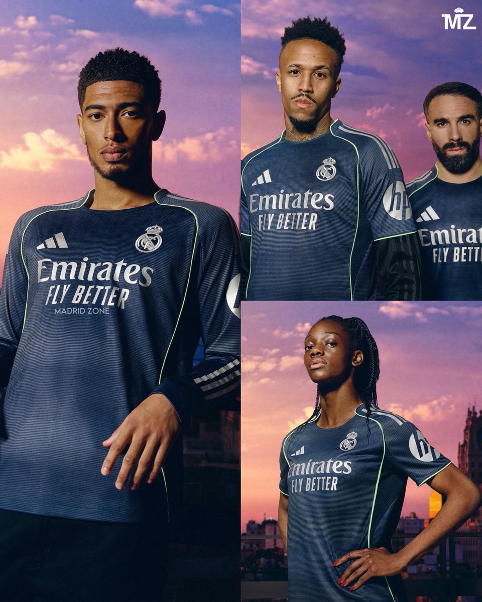 Real Madrid Unveils Official 2025/26 Away Kit Featuring Jude Bellingham ...