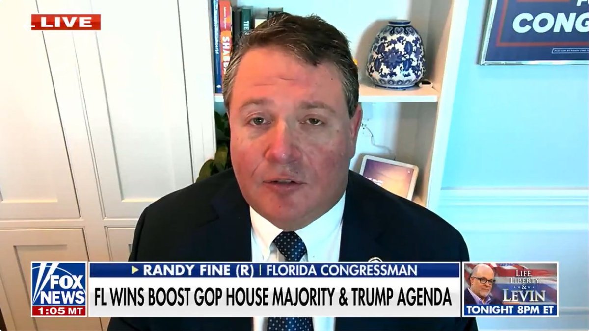 Republican Congressman Randy Rep. Randy Fine, Jewish US Congressman, Calls for Nuclear Strike on ...