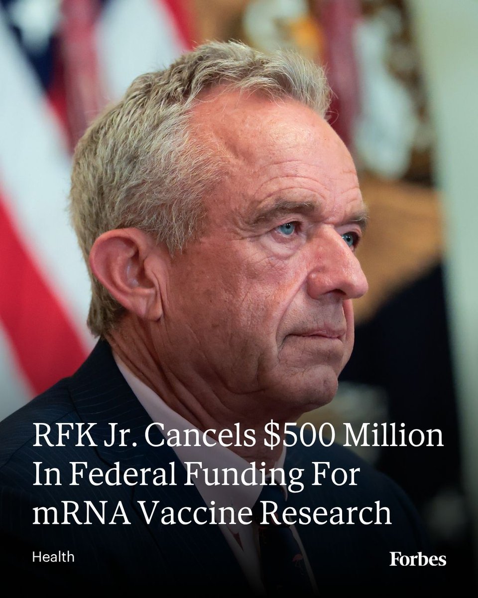 RFK Jr. Cancels $500 Million in BARDA-Funded mRNA Vaccine Research ...