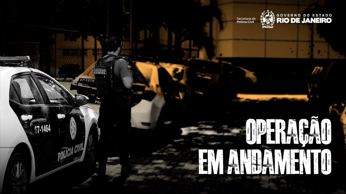 Complex Isarael Rio Rio Police Megaoperation Targets TCP in Complexo de Israel, Avenida ...