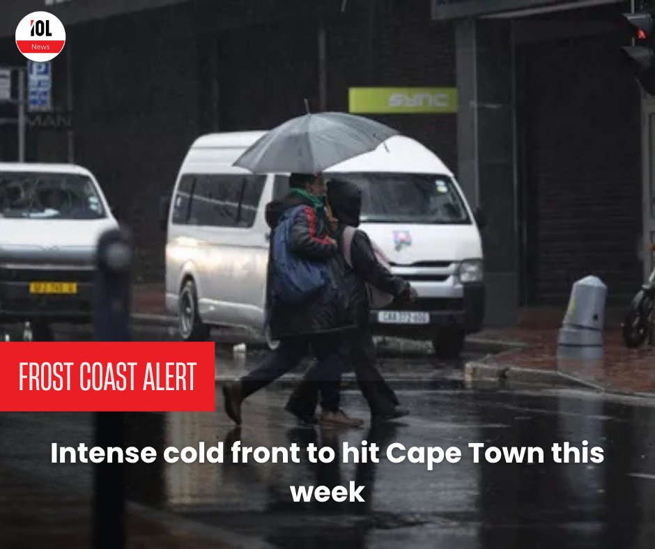 SAWS Warns of Cold Front Bringing Damaging Waves, Strong Winds, and ...