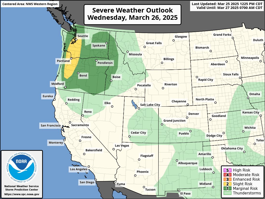 Seattle and Portland Brace for Rare Severe Weather with Large Hail and ...