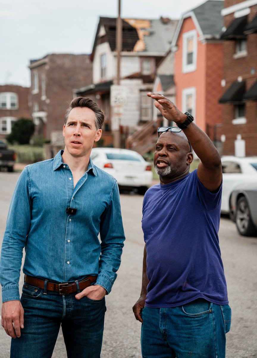 Senator Hawley Urges FEMA, Insurers to Act After St. Louis Tornado ...