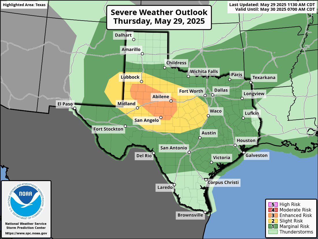 Severe Storms With 70 mph Winds, Tornado and Flood Watches Issued ...