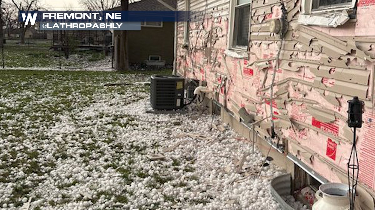 Severe Storms with Baseball-Sized Hail and 10 Tornadoes Cause Damage in ...