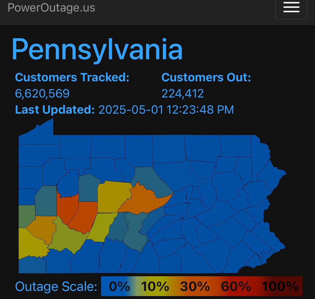 Severe Storms Cause Three Deaths, Over 73,000 Without Power in ...