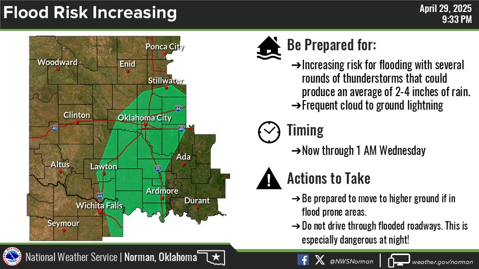 Severe Storms with Golf Ball Hail, 60 mph Winds Cause Flash Flooding in ...