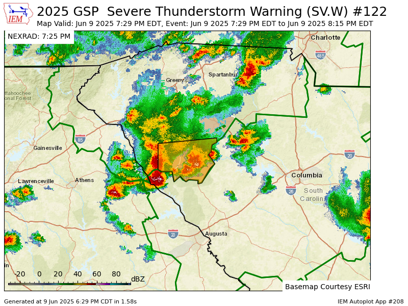 Severe Thunderstorm Warnings With 60 MPH Winds, Hail, Possible Tornado ...