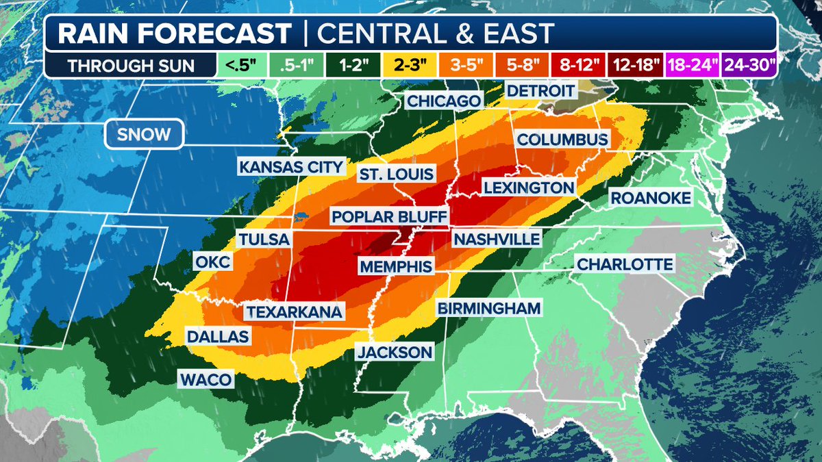 Severe Weather Outbreak with Tornadoes, Hail, and Flooding Threatens 22 ...