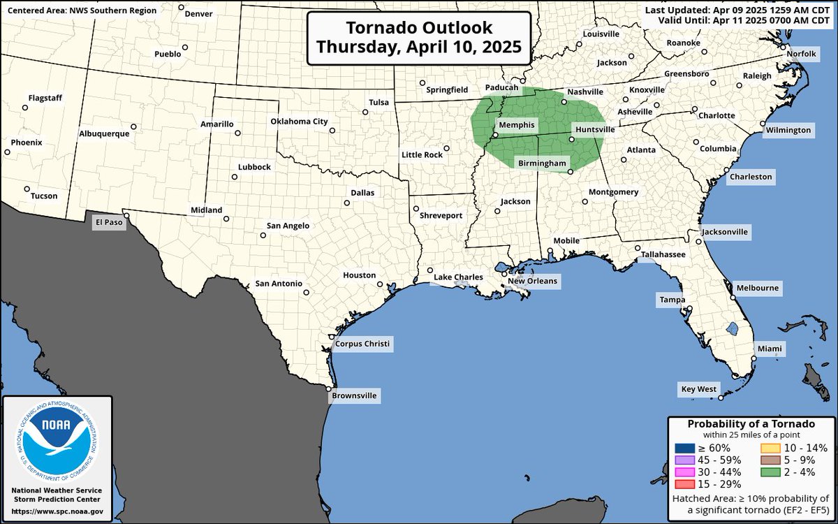 Slight Risk of Severe Weather with Large Hail, Damaging Winds, and ...