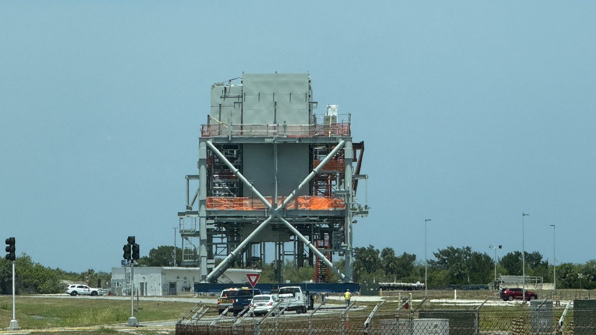 SpaceX Installs Hold-Down Clamp Arms at Starbase Pad, Prepares Ship 36 ...