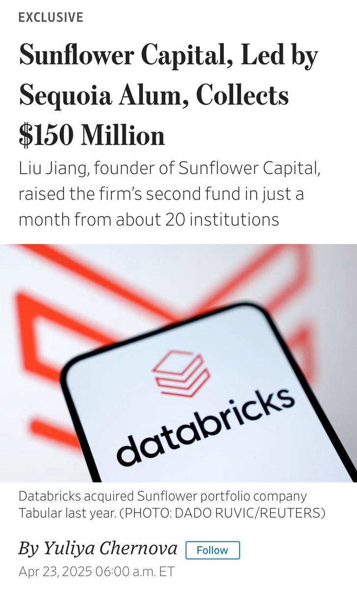 Sunflower Capital Raises $150 Million Second Fund in One Month Led by ...