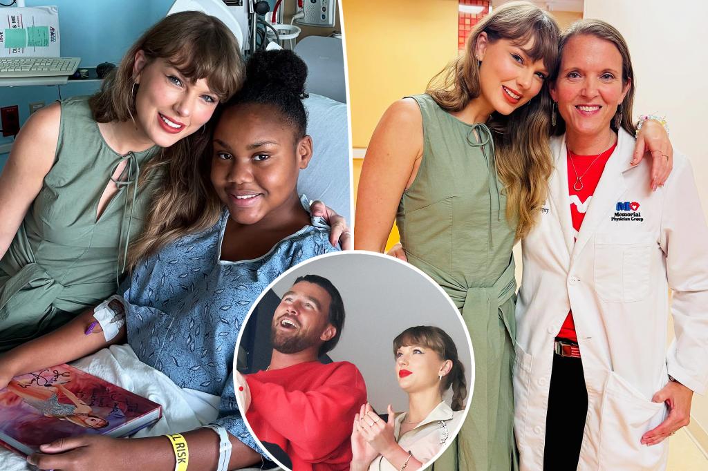 Taylor Swift Makes Surprise Visit to Florida Children’s Hospital, Poses
