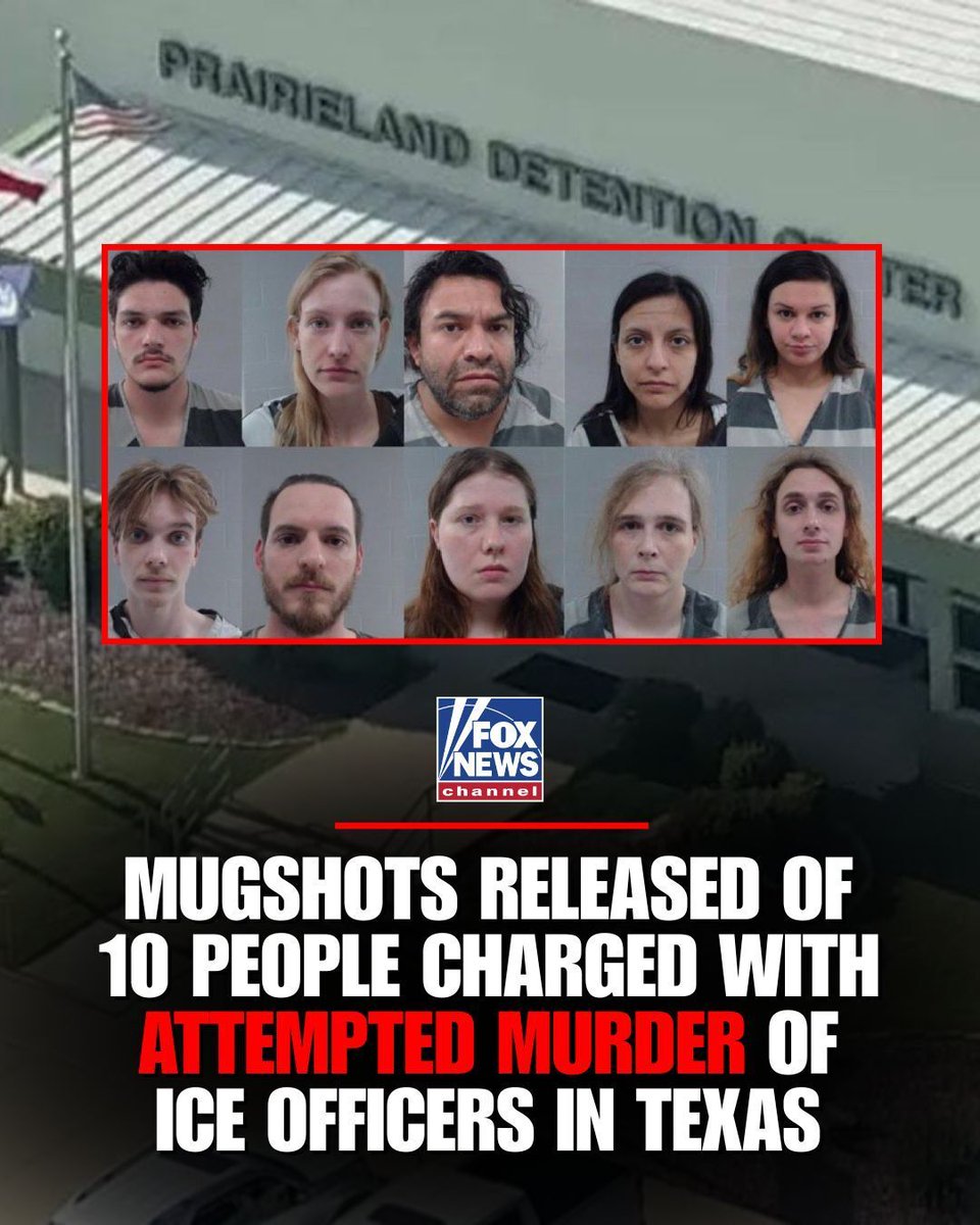 Ten Charged With Attempted Murder After July 4 Ambush on Texas ICE ...