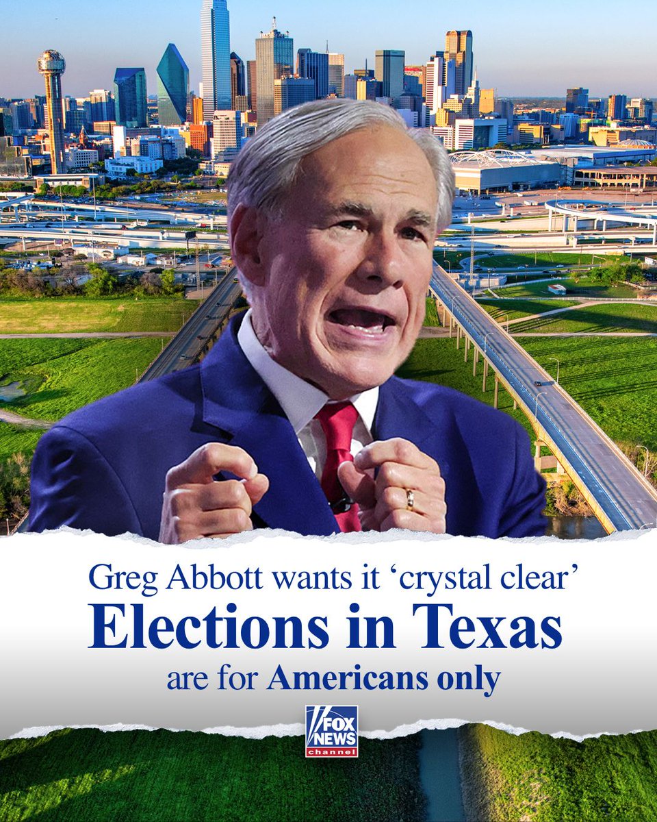 Texas Governor Greg Abbott Signs SJR 37 Clarifying Only U.S. Citizens ...