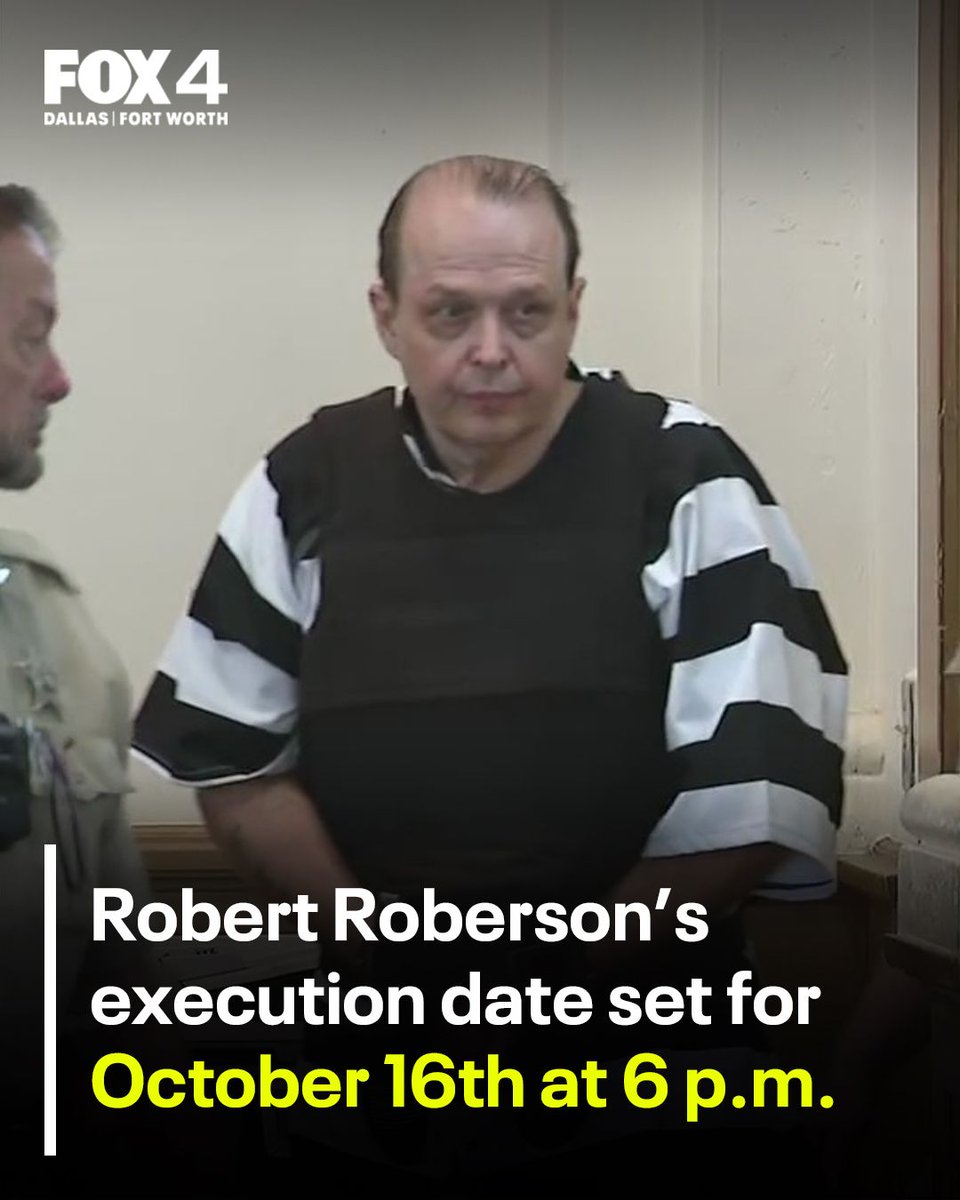 Texas Judge Sets Oct. 16 2025 Execution for Robert Roberson | DeepNewz ...