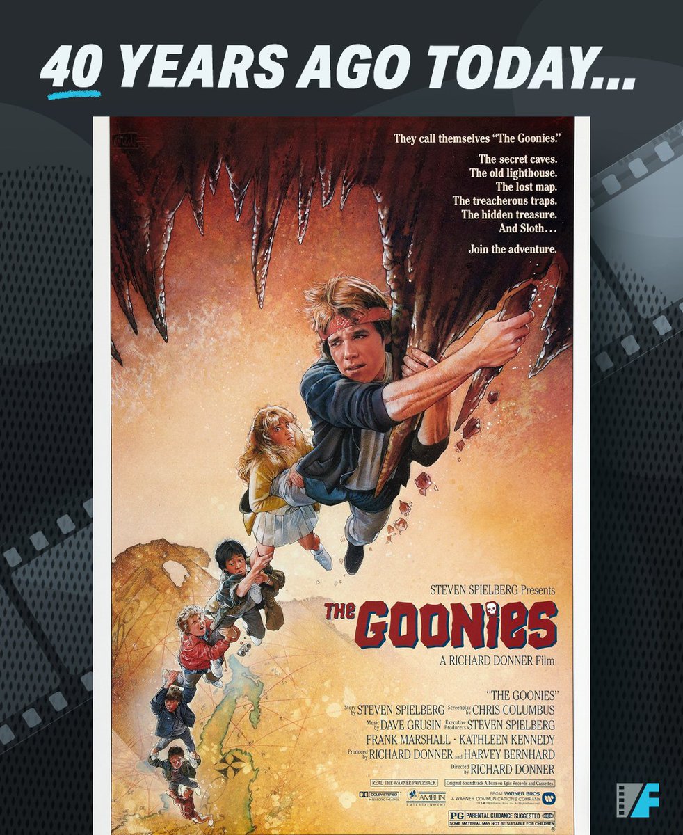 The Goonies Celebrates 40th Anniversary Directed by Richard Donner