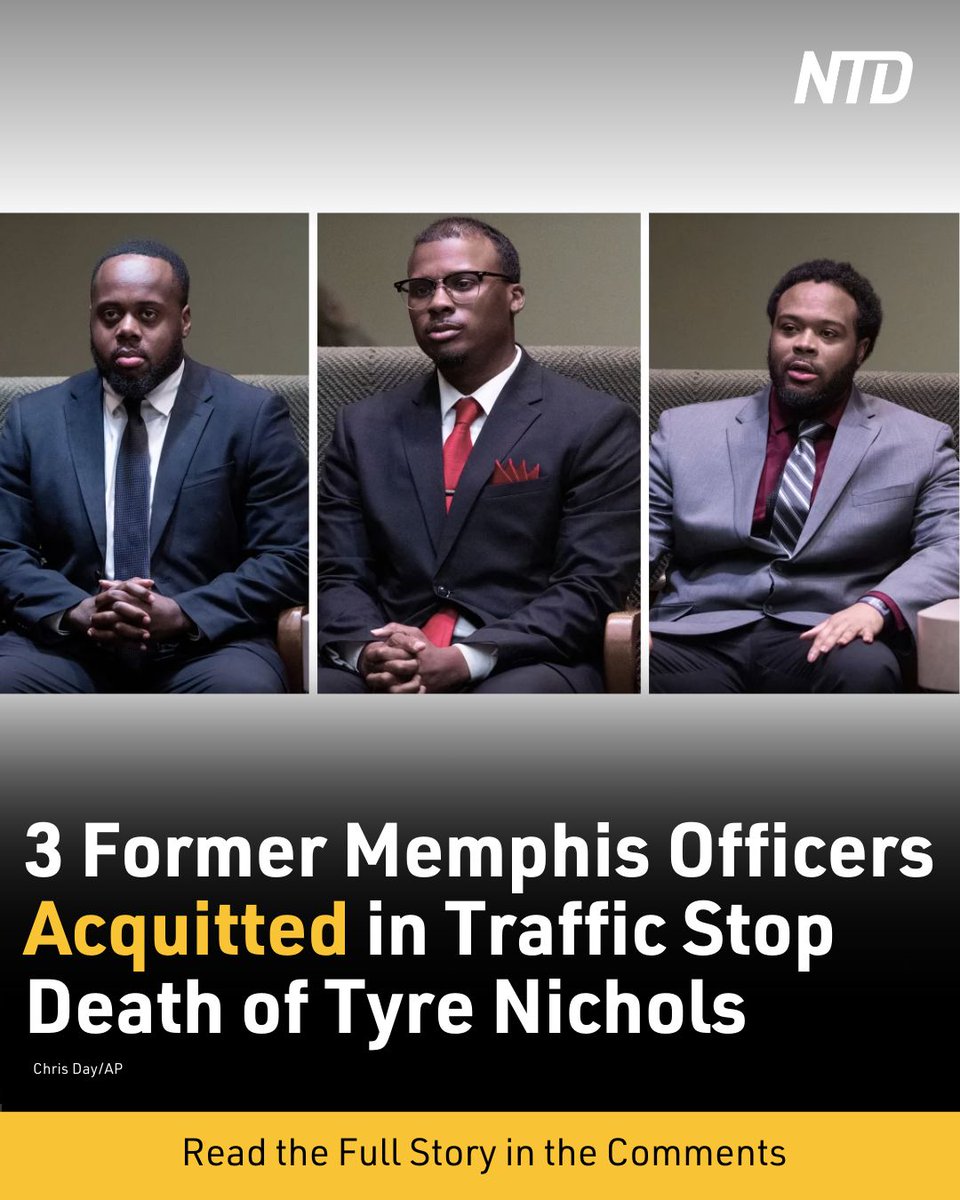 Polyic Death Three Memphis Officers Acquitted of Second-Degree Murder in Tyre ...