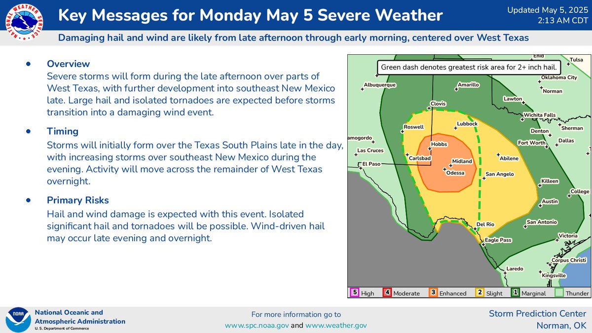 Tornado Watches, Apple-Sized Hail, and Flood Watches as Severe Storms ...