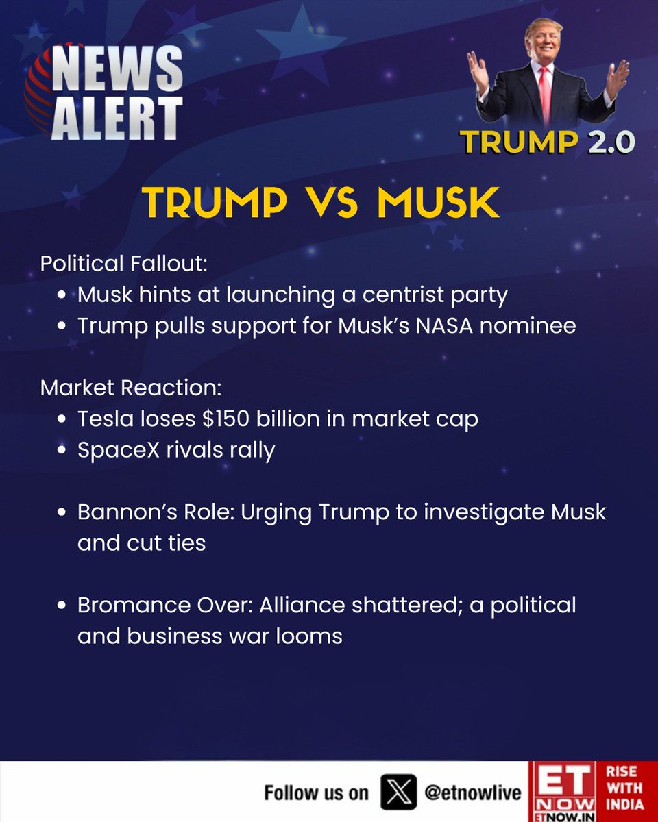 Trump and Elon Musk Feud Escalates Over Contracts, NASA Picks, and ...