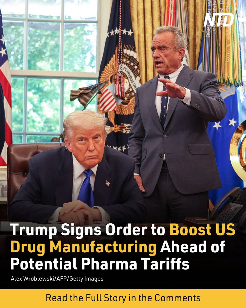 Trump Signs Executive Order to Boost U.S. Prescription Drug ...