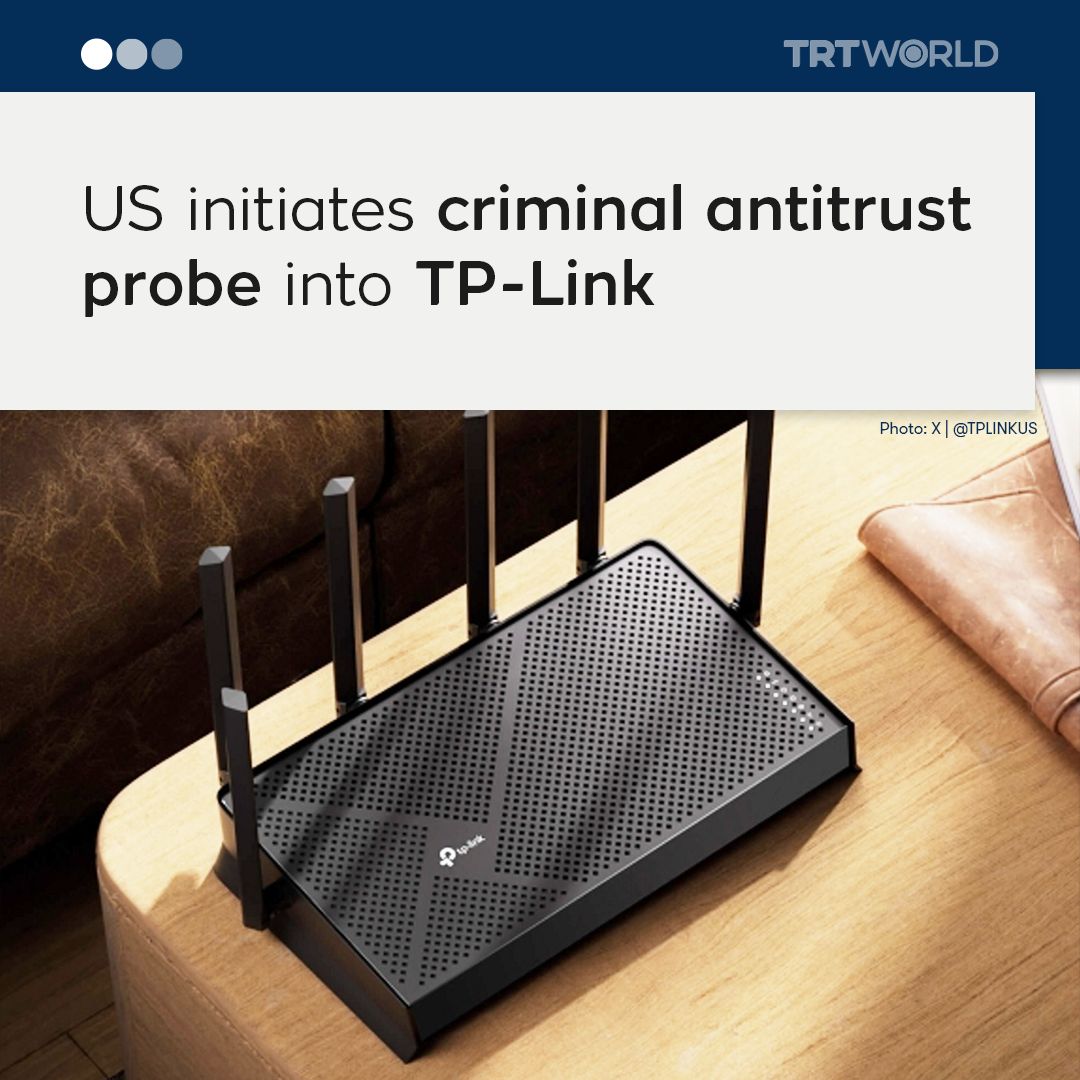 U.S. DOJ Launches Criminal Antitrust Probe Into Chinese TP-Link Amid ...