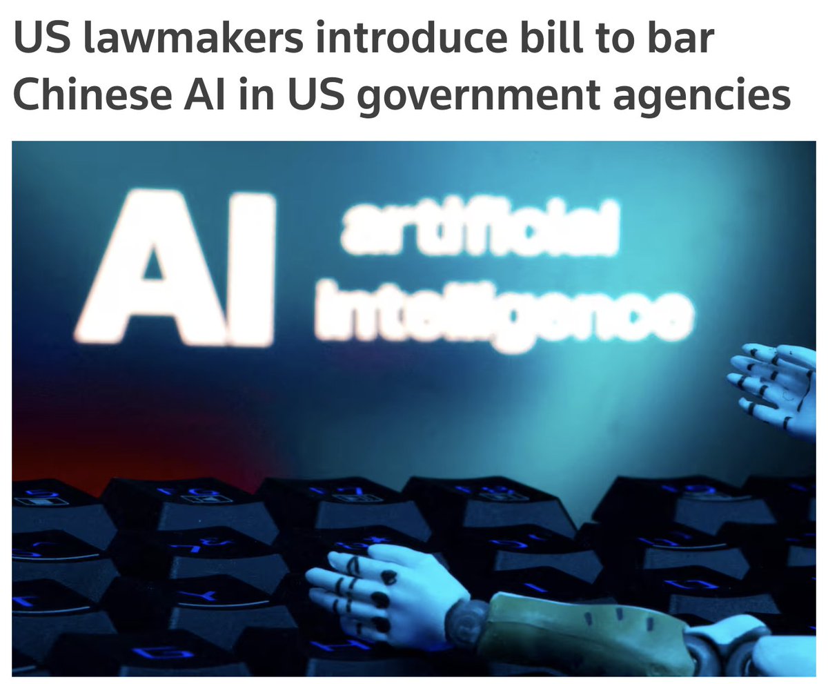 US Lawmakers Unveil Bill Blocking Chinese AI in Federal Agencies ...