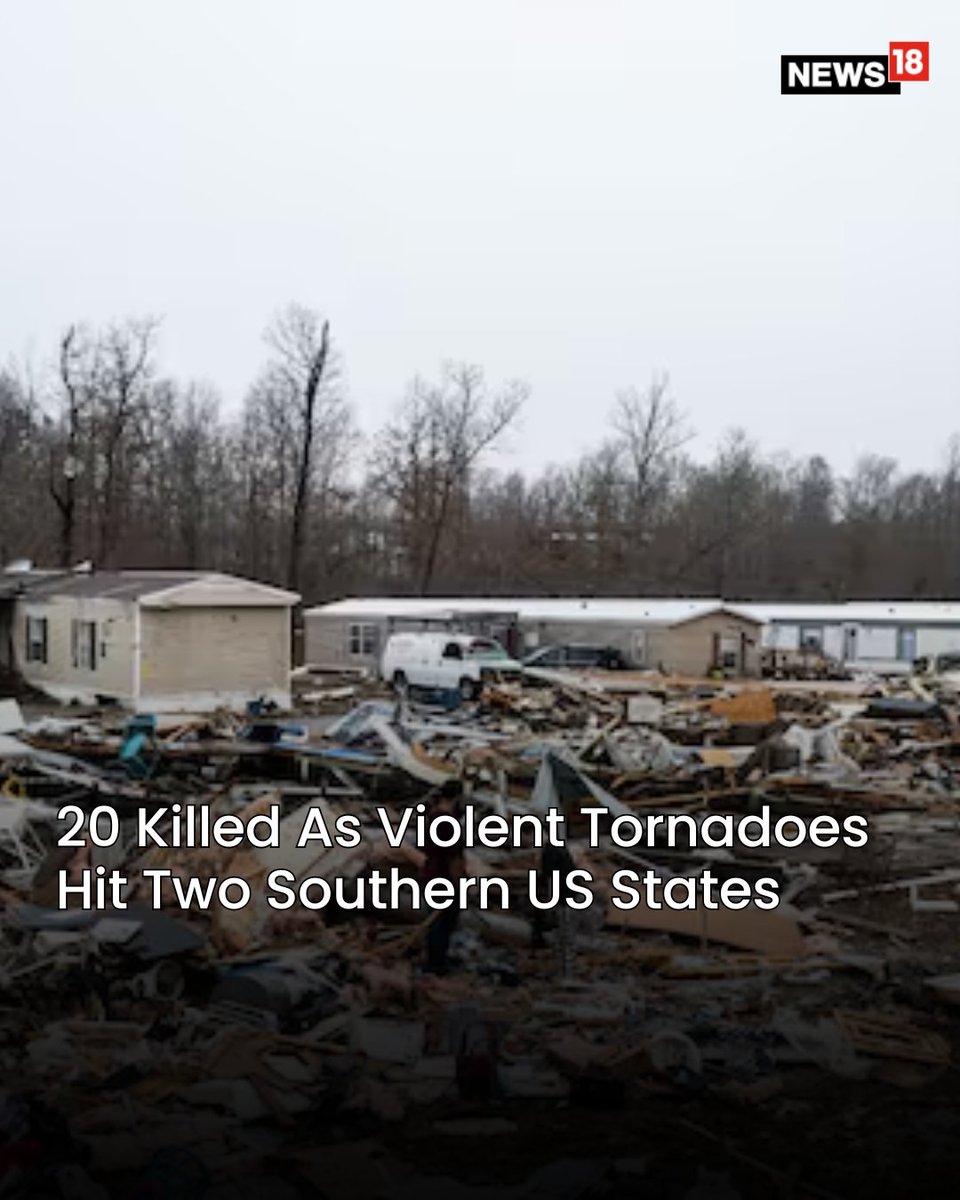 Violent Tornadoes Kill More Than 20 in Two Southern US States ...