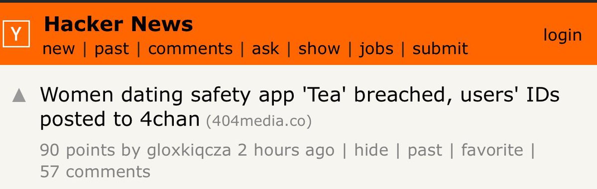 Tea App Hack Viral Dating App Tea Confirms Breach Exposing 72,000 User Images ...