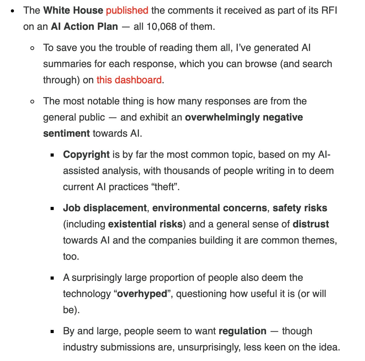White House Receives Over 10,000 Comments on AI Action Plan from OpenAI ...