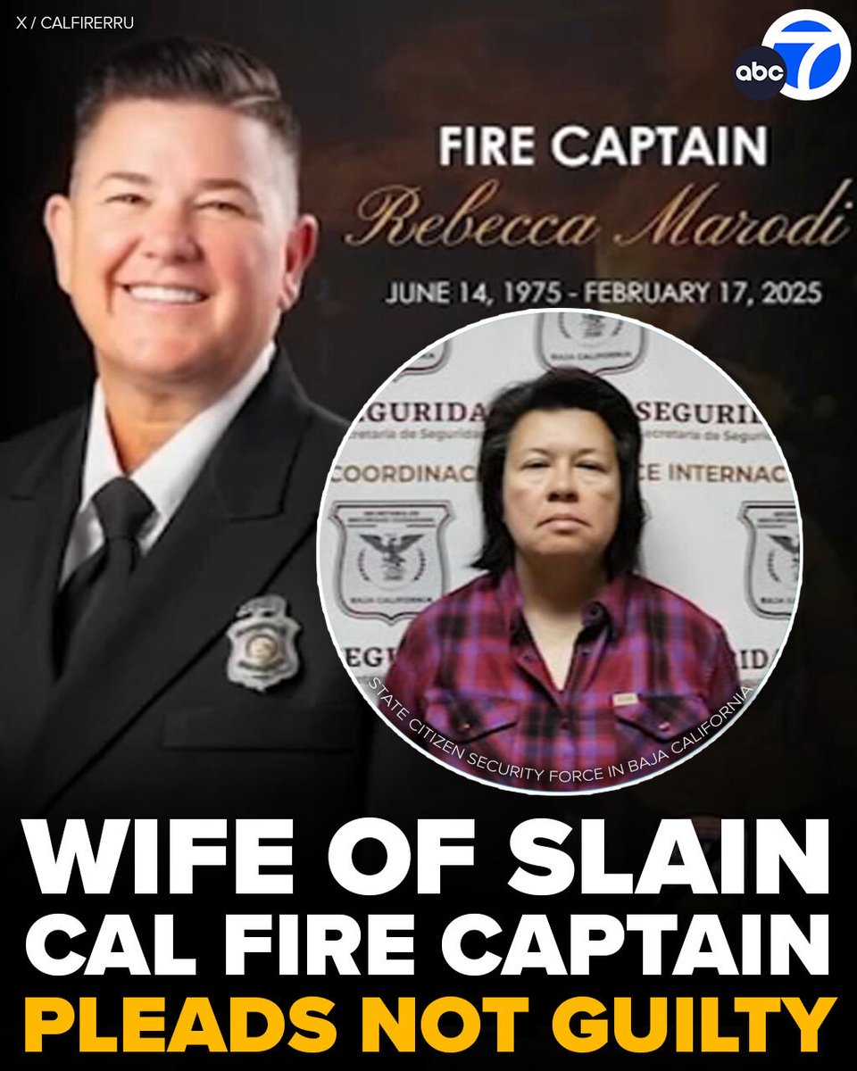 Wife of Slain Cal Fire Captain Pleads Not Guilty to Murder, 34 Stab ...