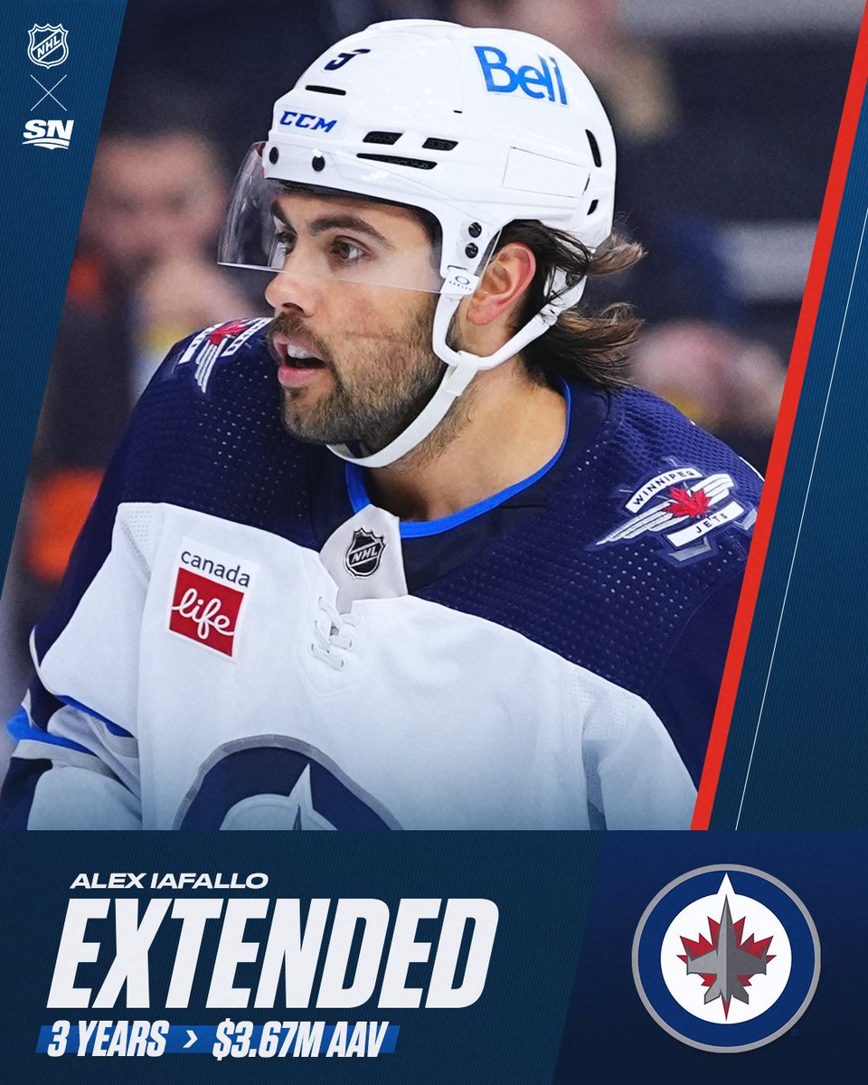 Winnipeg Jets Sign 31-Year-Old Forward Alex Iafallo to Three-Year, $11 ...